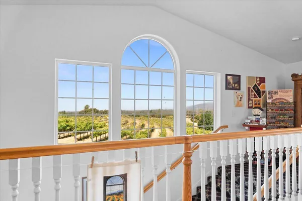 a backyard of a house