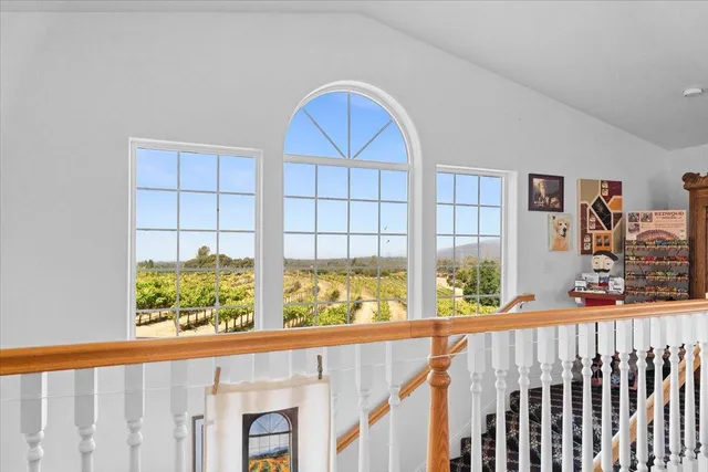 a backyard of a house