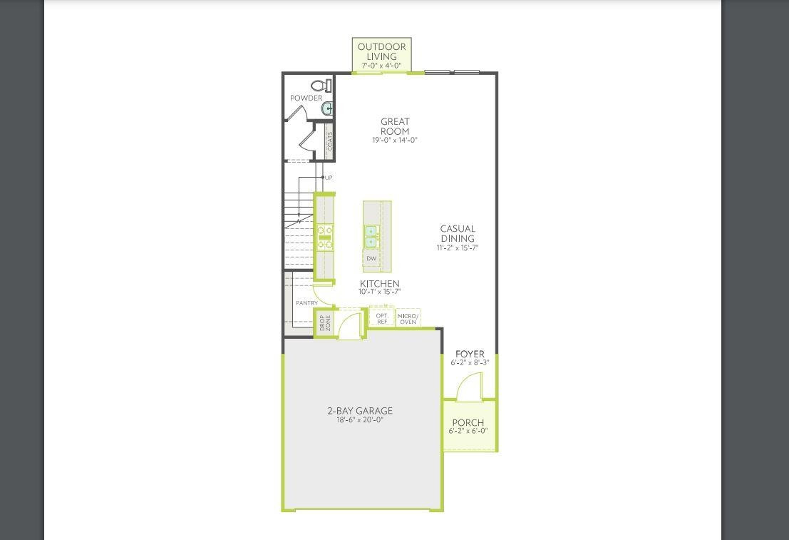 7804 Sofiana Avenue Raleigh, NC 27617 - Photo 23 of 28 a picture of a floor plan