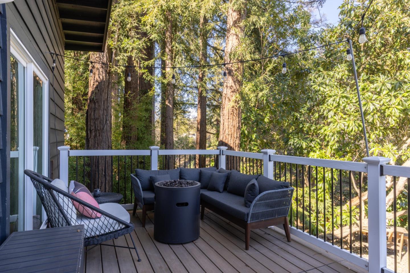 5914 Channel Drive Santa Rosa, CA 95409 - Photo 23 of 29 a balcony with wooden floor and outdoor seating