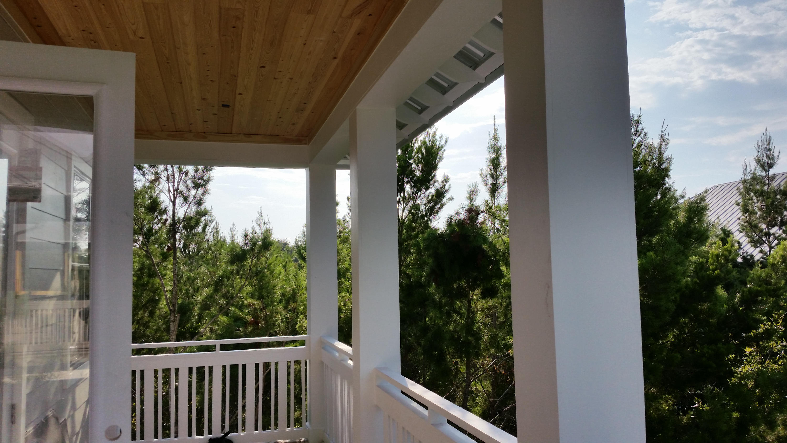 8 Pinecrest Cir Inlet Beach Inlet Beach, FL 32461 - Photo 13 of 51 a view of a balcony with plants