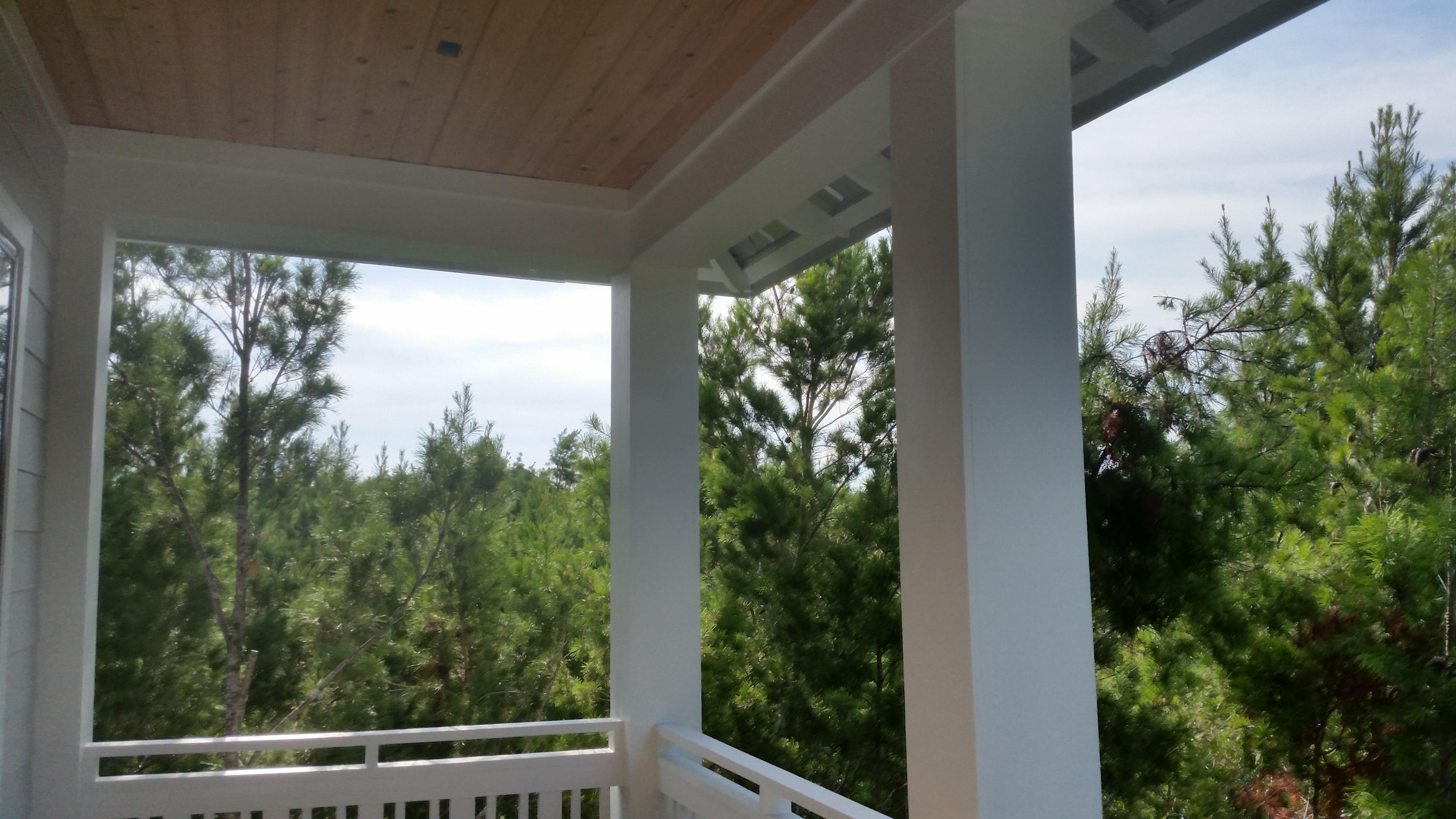 8 Pinecrest Cir Inlet Beach Inlet Beach, FL 32461 - Photo 23 of 51 a view of a balcony with plants