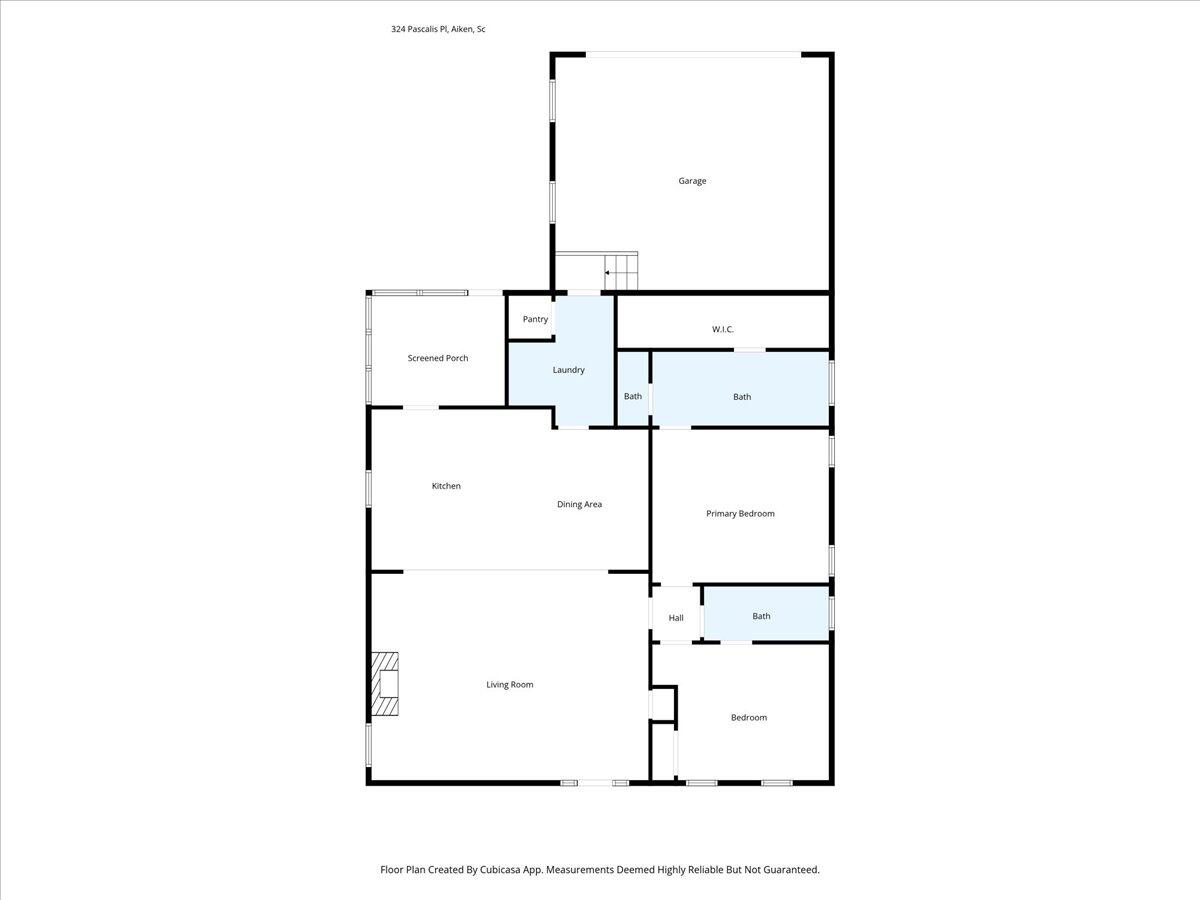 324 Pascalis Aiken, SC 29803 - Photo 53 of 53 02-324 Pascalis Pl Floor Plan