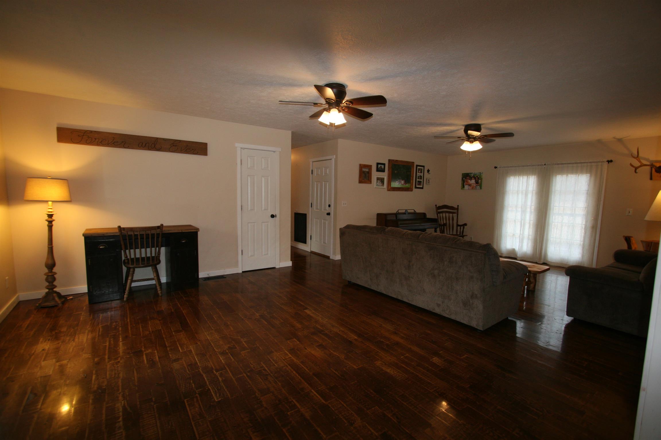 Huge living area with room for an office space
