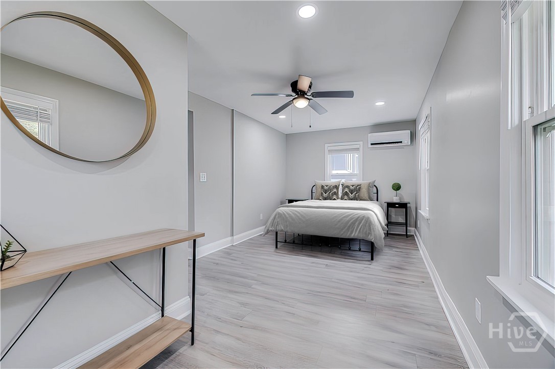 318 East 45th Street, Unit STUDIO Savannah, GA 31405 - Photo 15 of 20 Upstairs features the bedroom, main bathroom and laundry