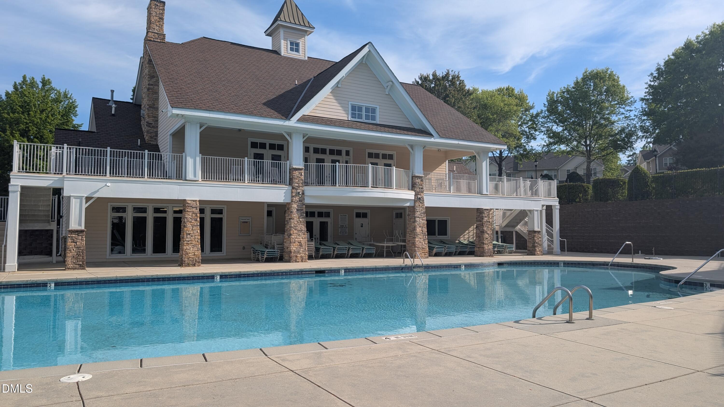 5938 Hourglass Court Raleigh, NC 27612 - Photo 42 of 42 PClubhouse and Pool