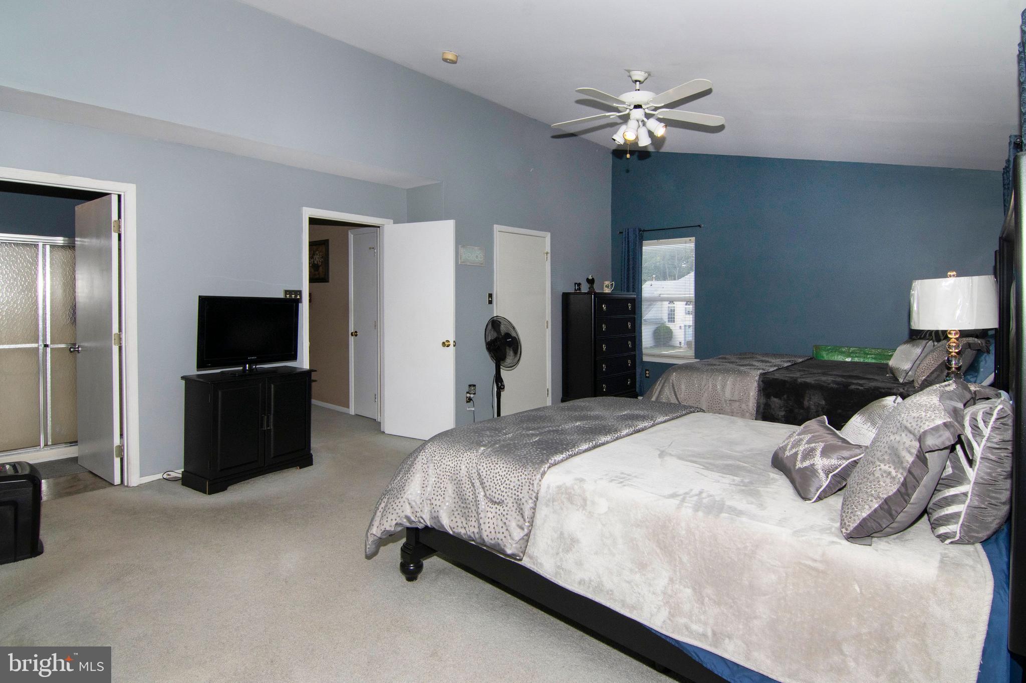 45 Wiltons Landing Road Sicklerville, NJ 08081 - Photo 27 of 48 Master Bedroom: Vaulted Ceiling