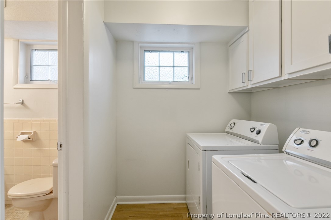6309 Greyfield Road Fayetteville, NC 28303 - Photo 34 of 45 a utility room with dryer and washer