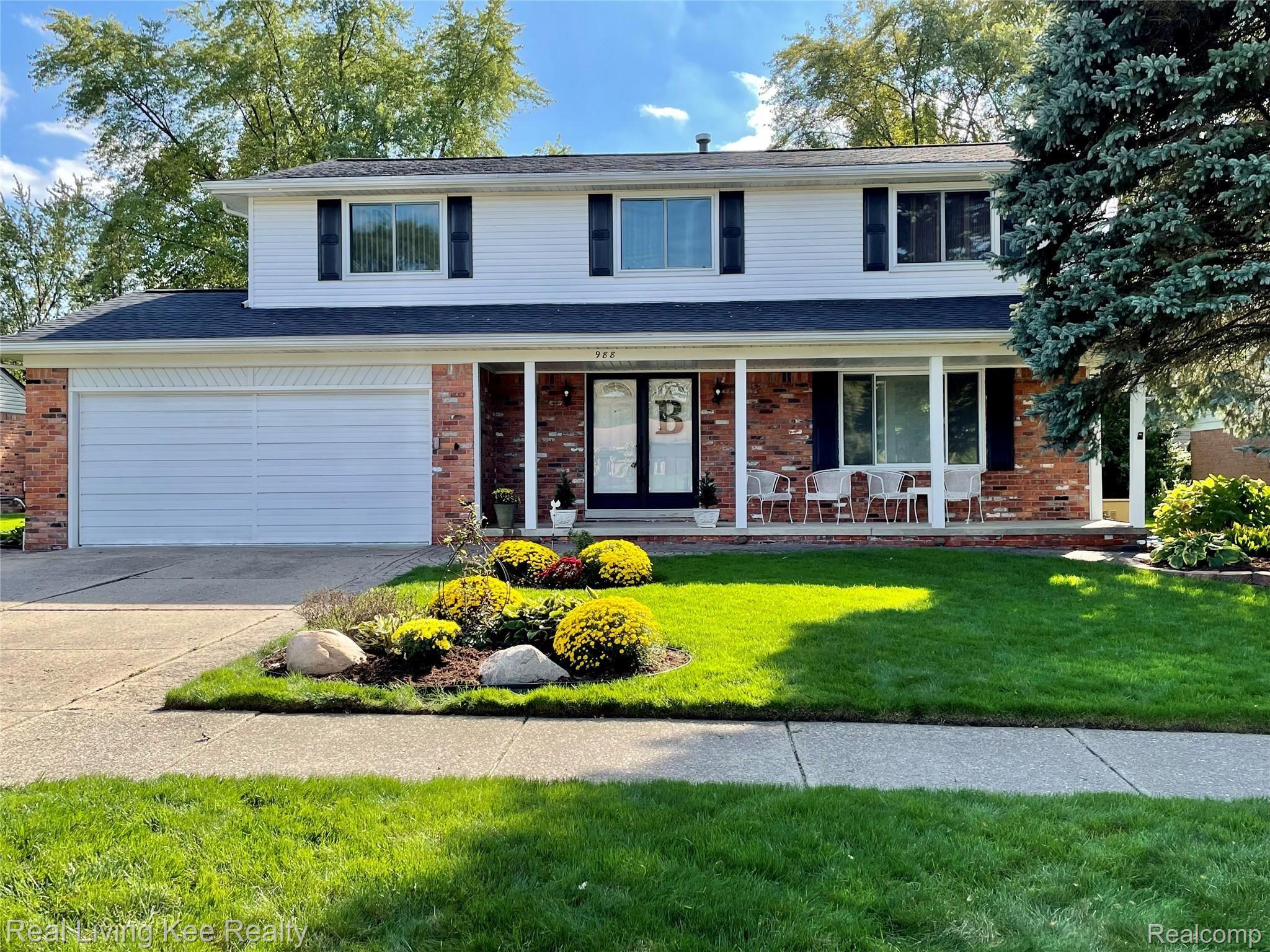 988 Briston Drive Rochester, MI 48307 - Photo 1 of 79 Main Front Exterior-988 Briston Dr.jpg