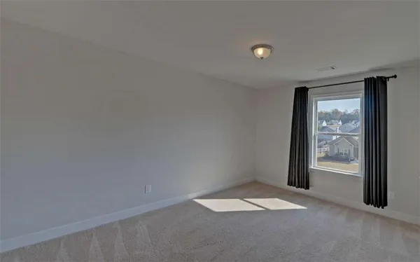 a view of empty room