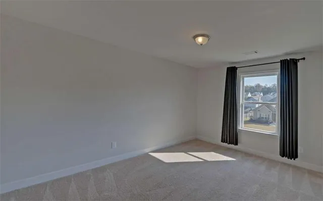 a view of empty room