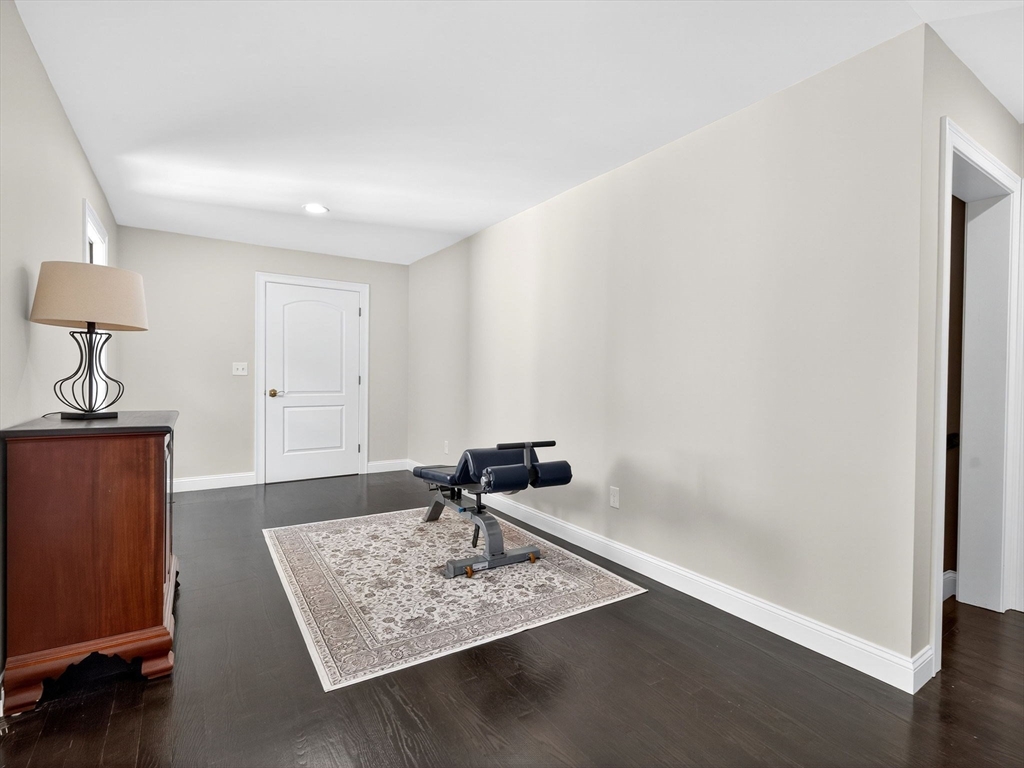 18 Keeney Pond Road Norfolk, MA 02056 - Photo 33 of 42 a room with painting on the wall and a window