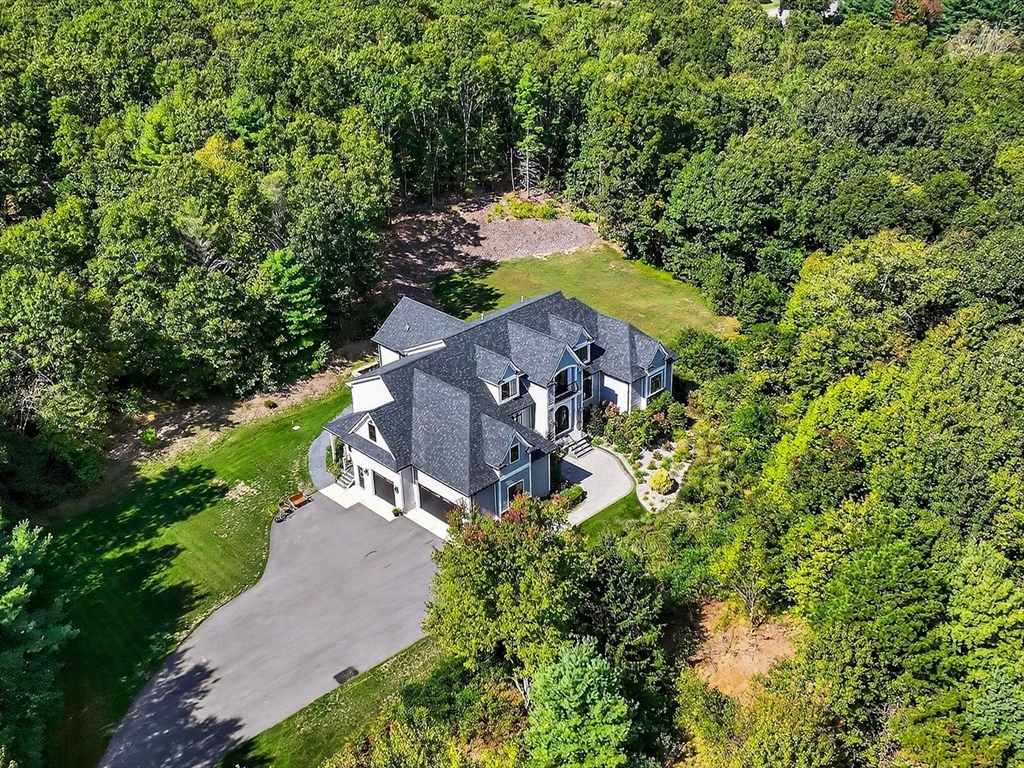 18 Keeney Pond Road Norfolk, MA 02056 - Photo 39 of 42 an aerial view of a house