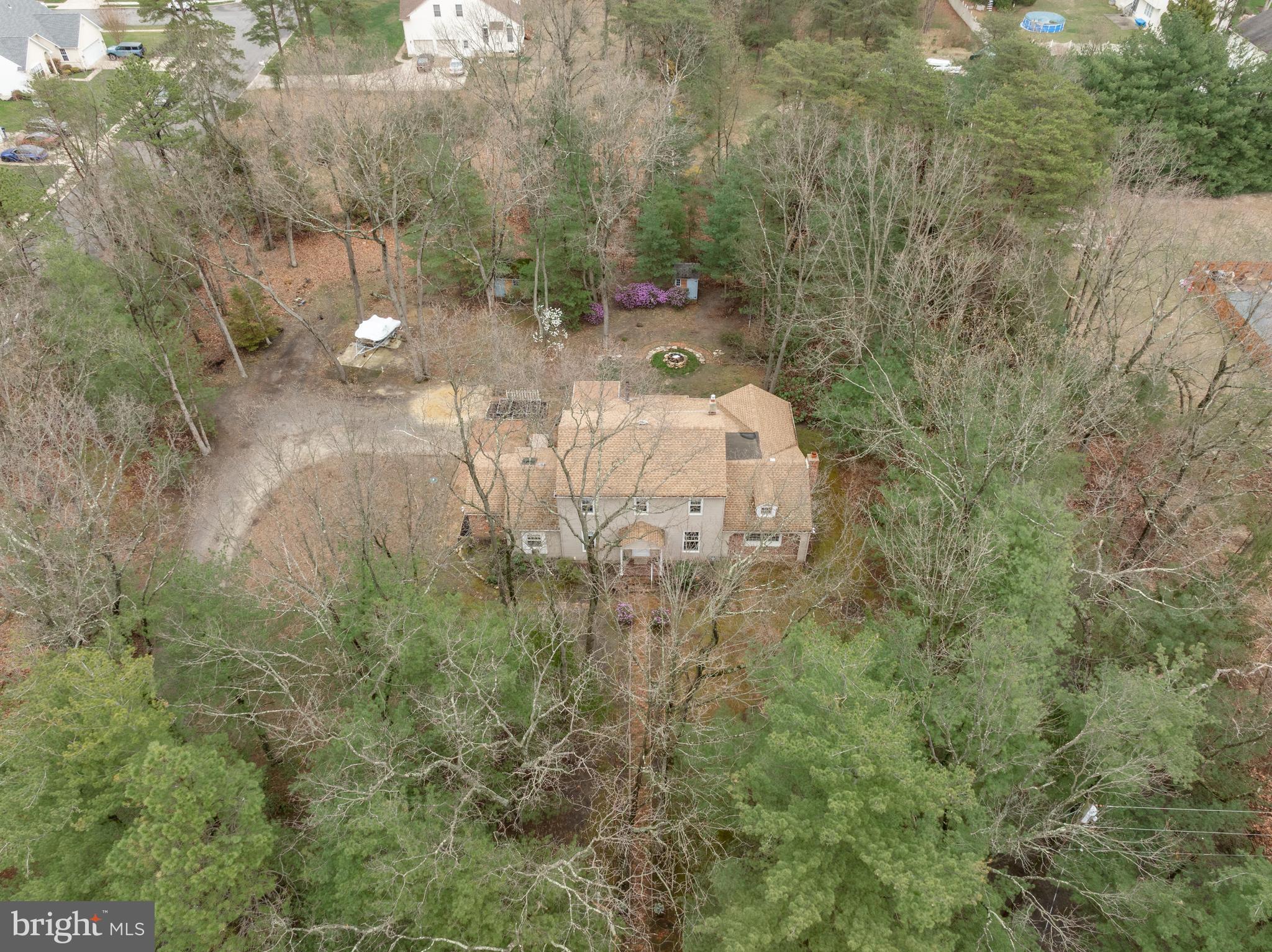 Aerial of property