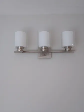 a view of white cabinets