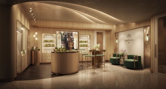 a view of a living room and dining room