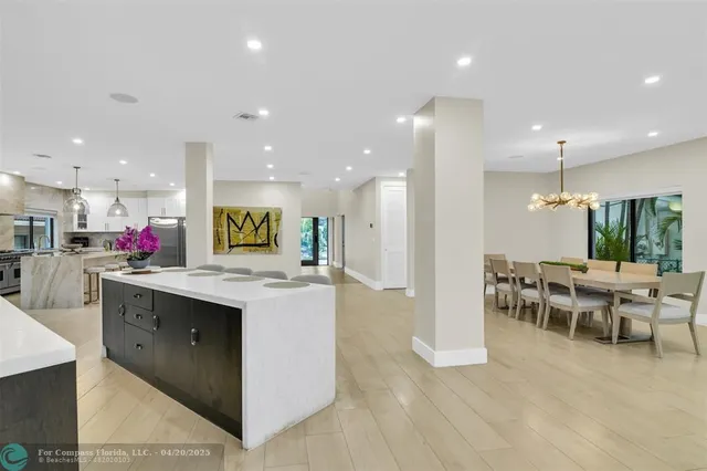 a room with furniture and a window