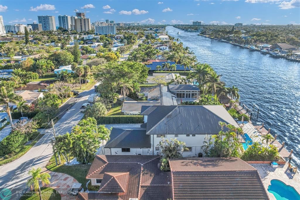 319 South Riverside Drive Pompano Beach, FL 33062 - Photo 92 of 98 a view of a city and a lake view