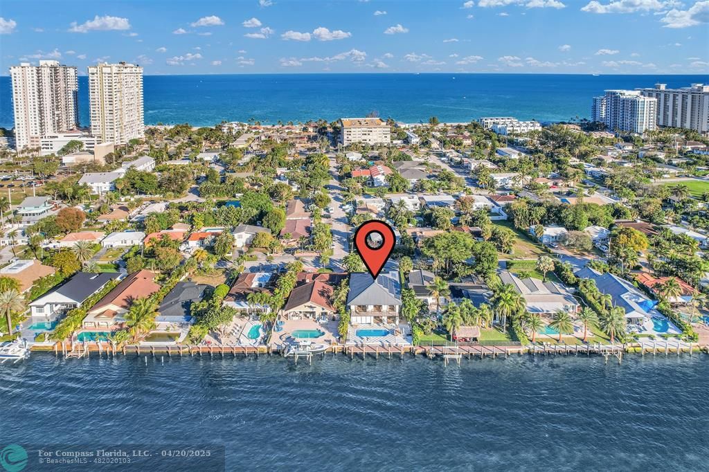 319 South Riverside Drive Pompano Beach, FL 33062 - Photo 96 of 98 an outdoor space with wooden floor