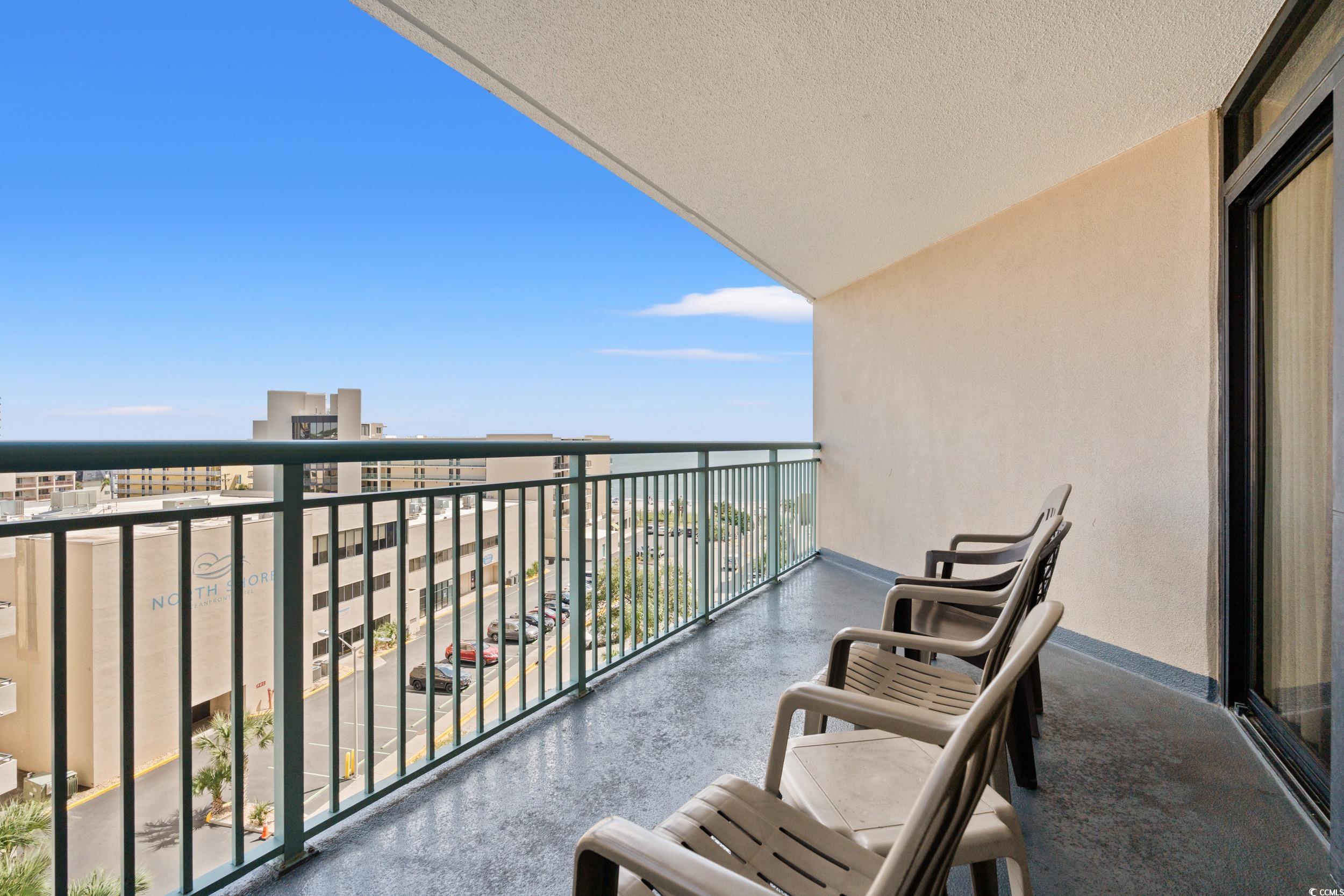 201N 74th Avenue North, Unit 601 Myrtle Beach, SC 29572 - Photo 17 of 35 View of balcony