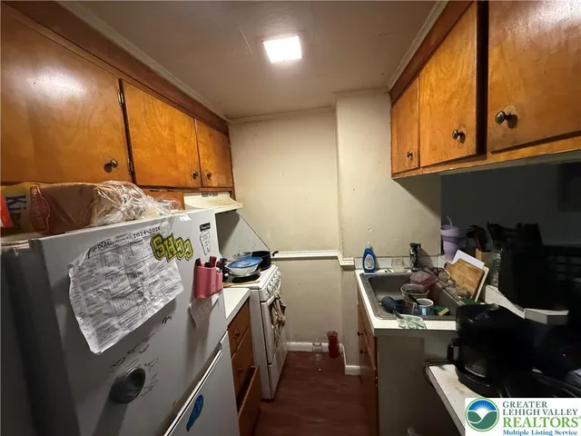 a room with storage and utility