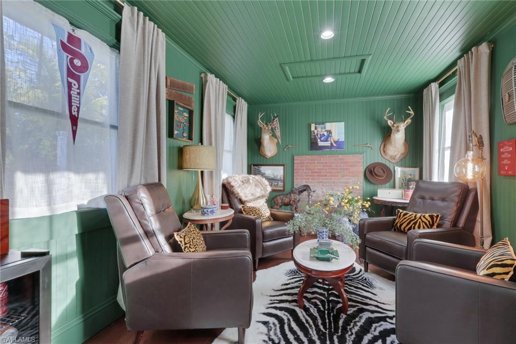 2582 First Street Fort Myers, FL 33901 - Photo 17 of 35 a living room with furniture and a large window