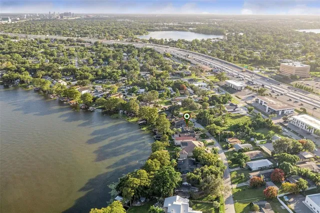view of city and mountain