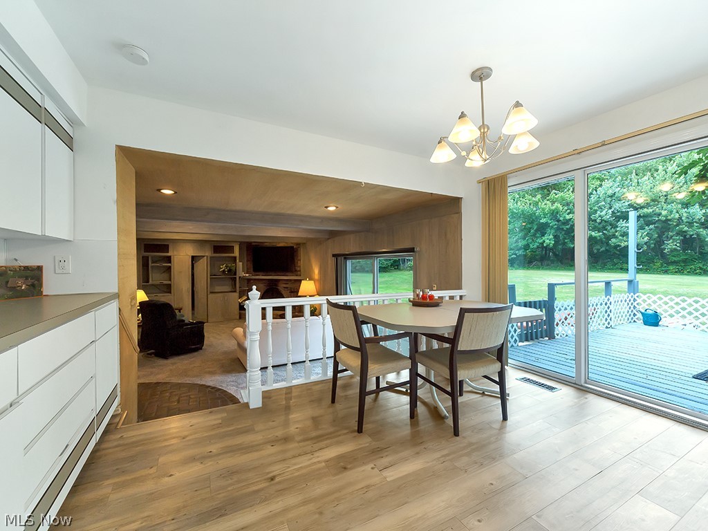 29399 Bryce Road Cleveland, OH 44124 - Photo 10 of 31 Another view of eat-in kitchen open to the family room and with a slider to the deck.