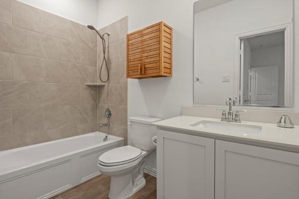 224 Cherryvale Lane Princeton, TX 75407 - Photo 21 of 28 a bathroom with a sink toilet and shower