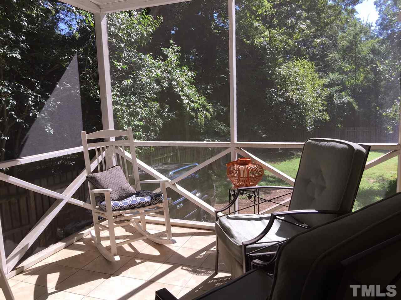 412 Colleton Road Raleigh, NC 27610 - Photo 18 of 19 a view of a balcony with chairs