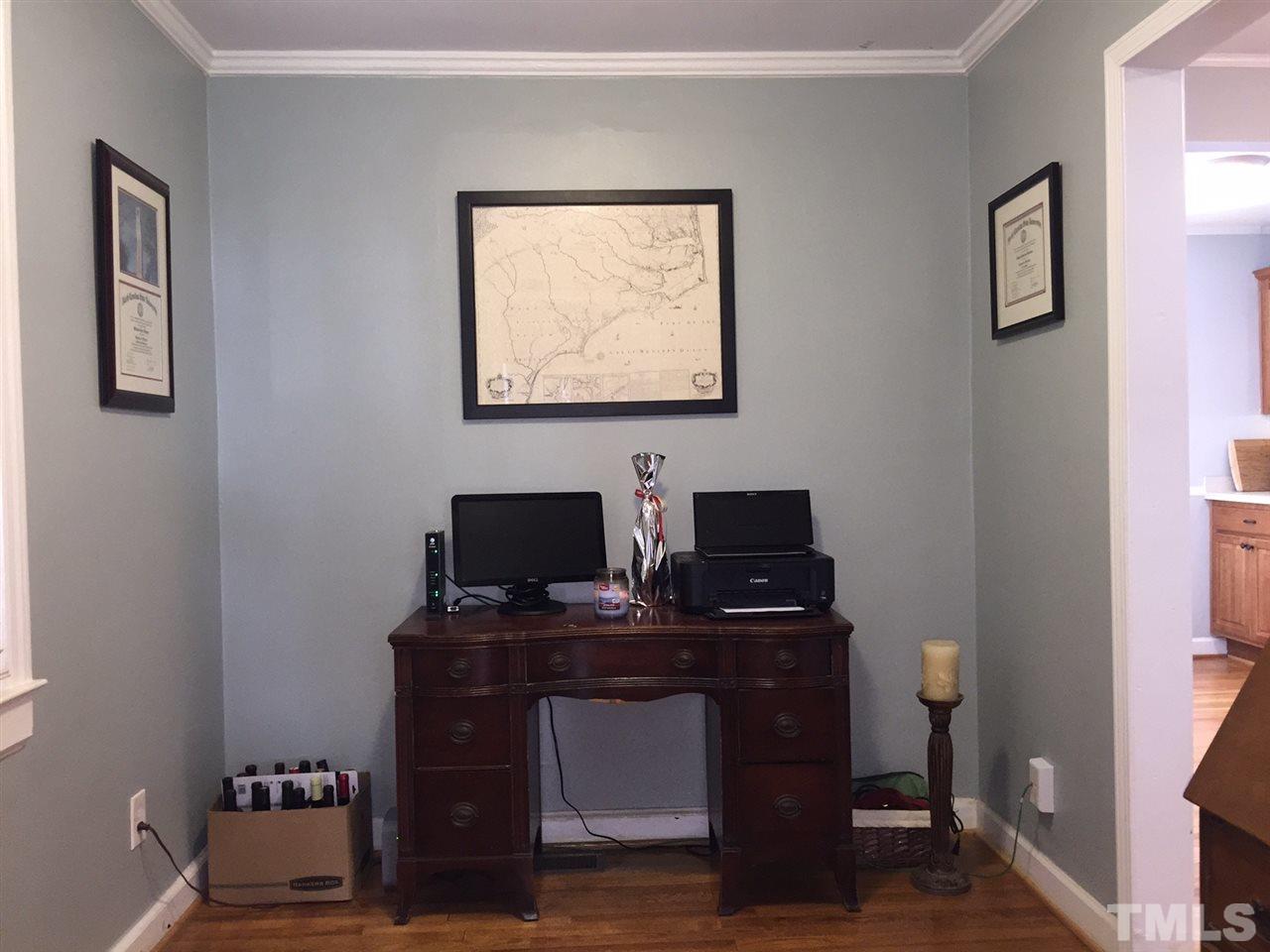 412 Colleton Road Raleigh, NC 27610 - Photo 5 of 19 a view of a workspace