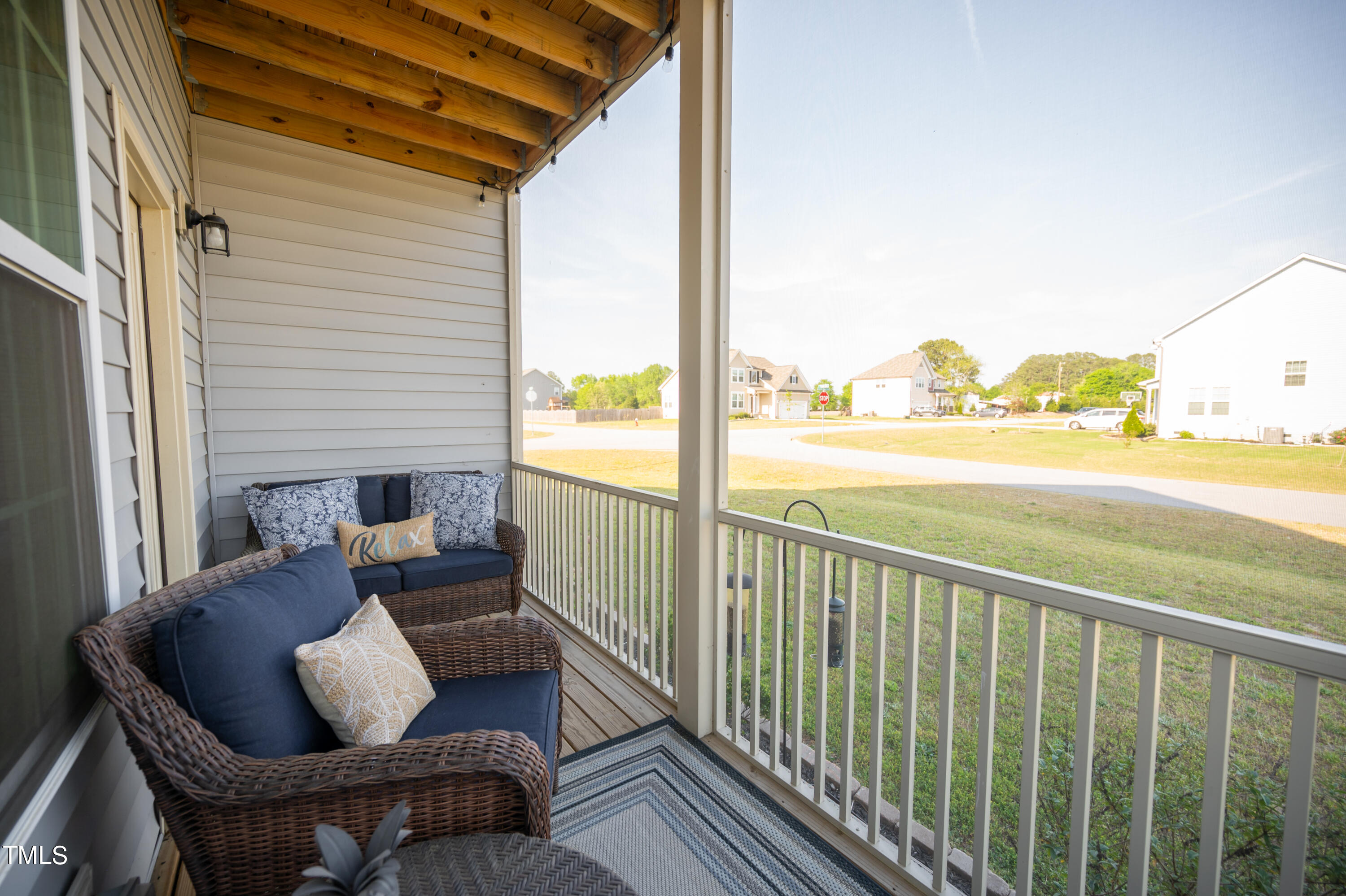 357 Sunrise Ridge Drive Willow Spring, NC 27592 - Photo 32 of 35 a outdoor living space with furniture
