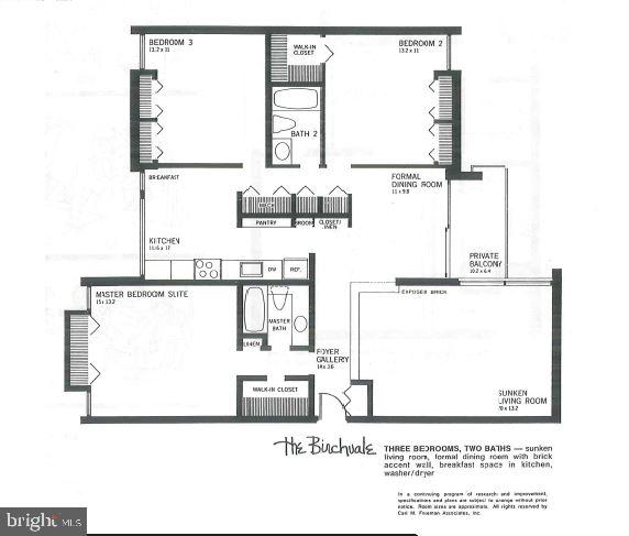 2107 Walsh View Terrace, Unit 202 Silver Spring, MD 20902 - Photo 22 of 22 Floorplan for this home