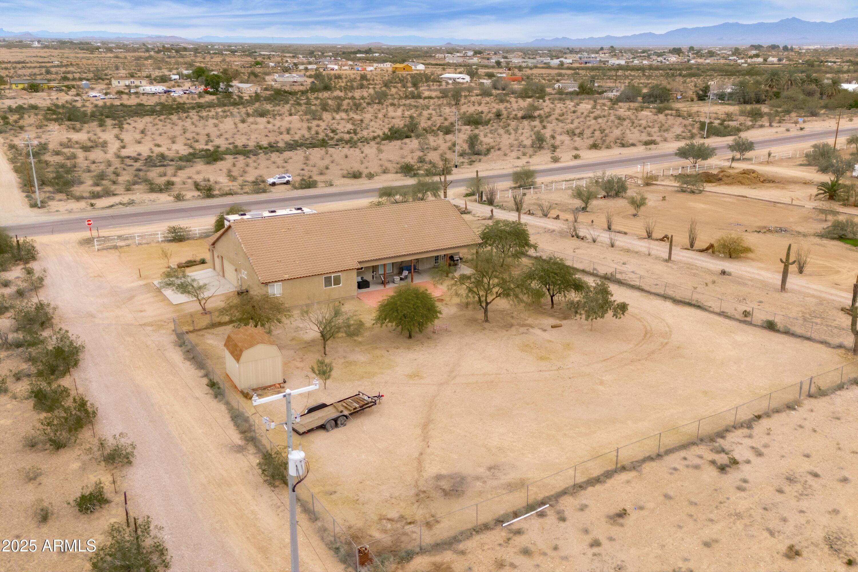 35947 West Buckeye Road Tonopah, AZ 85354 - Photo 54 of 54 an aerial view of residential houses with outdoor space