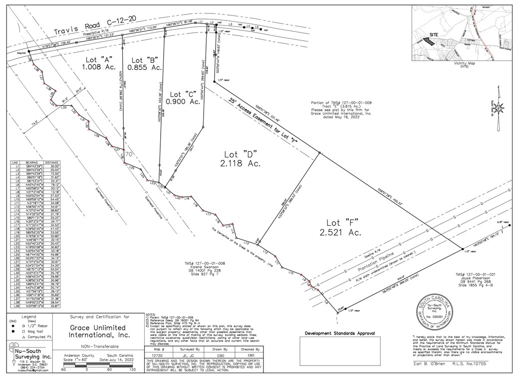 0 Travis Road, Unit LOT C Anderson, SC 29626 - Photo 2 of 2