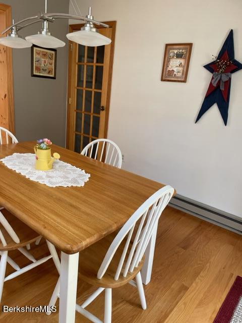 76 Louden Bethlehem Road Otis, MA 01253 - Photo 24 of 54 a bedroom with a bed and a table