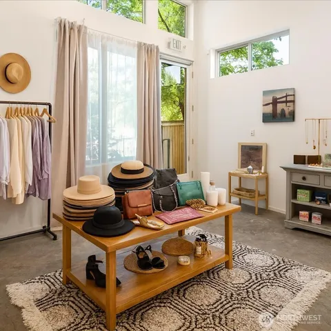a stove top oven sitting next to a blue wall