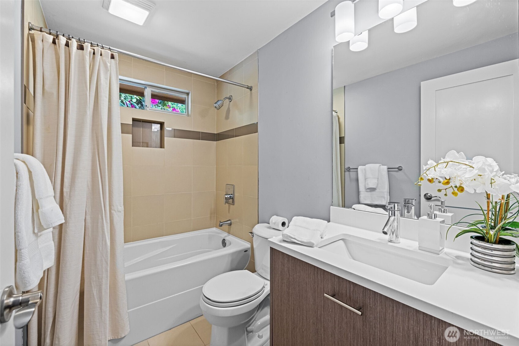 8629 223rd Street Southwest Edmonds, WA 98026 - Photo 21 of 40 a bathroom with a sink toilet and shower