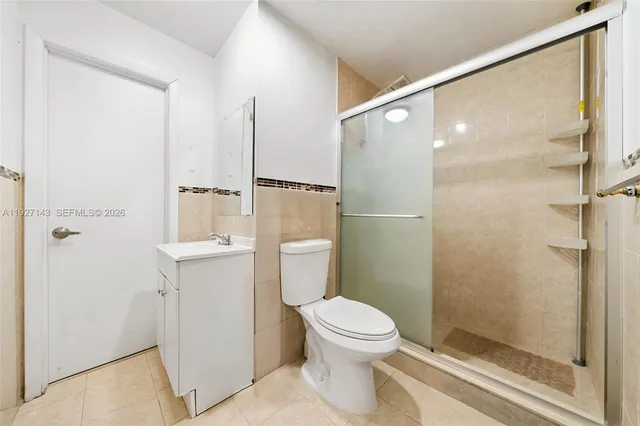 a view of a swimming pool with an outdoor space