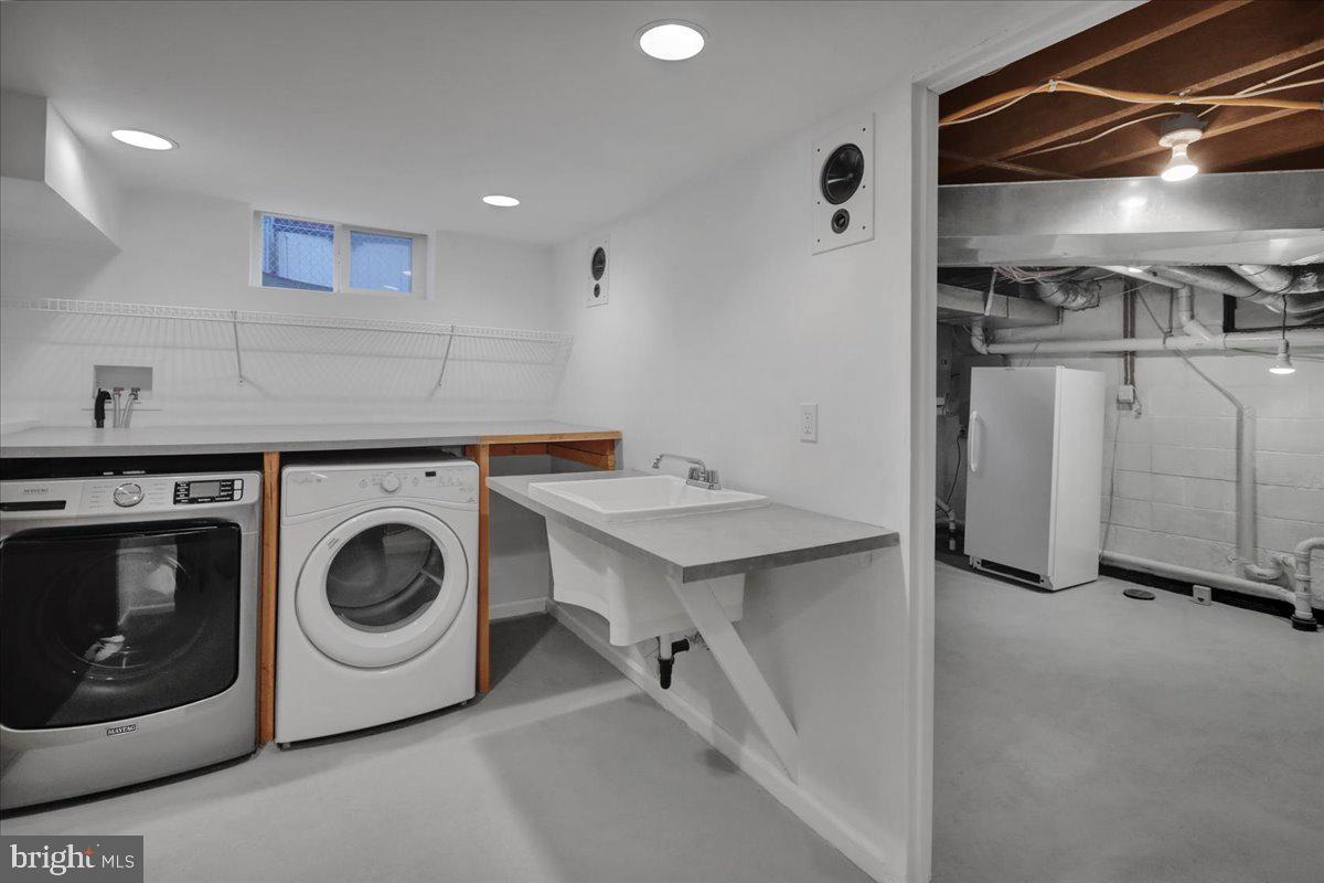 613 March Street Shillington, PA 19607 - Photo 31 of 36 Basement laundry