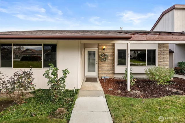 front view of a house with a porch