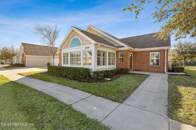 a view of a door of the house