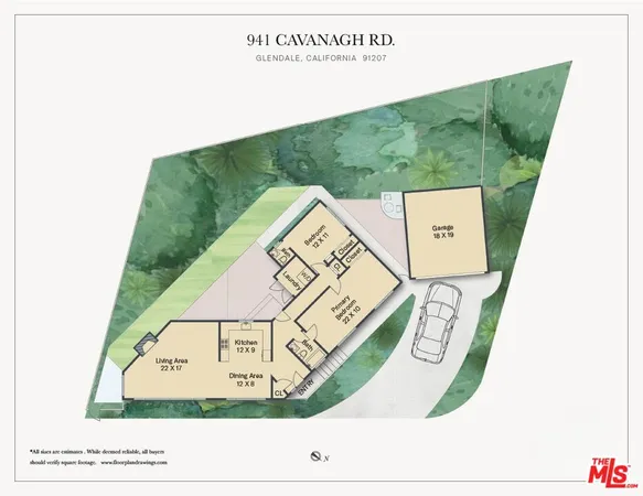 $1,195,000 | 941 Cavanagh Road, Glendale, CA 91207