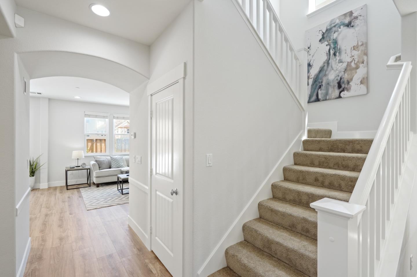 115 Cypress Street Pacifica, CA 94044 - Photo 18 of 59 a view of entryway and hall with wooden floor