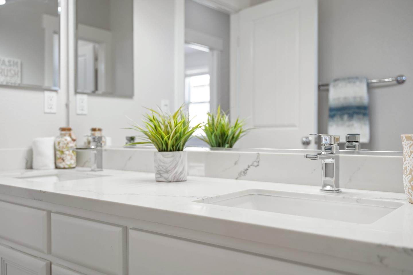 115 Cypress Street Pacifica, CA 94044 - Photo 26 of 59 a bathroom sink with a potted plant on it