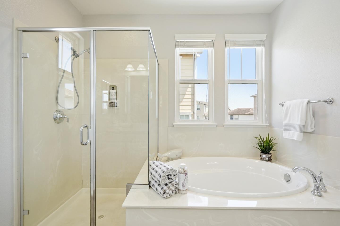 115 Cypress Street Pacifica, CA 94044 - Photo 36 of 59 a bathroom with a bathtub and shower