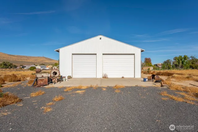 a view of a house with a outdoor space