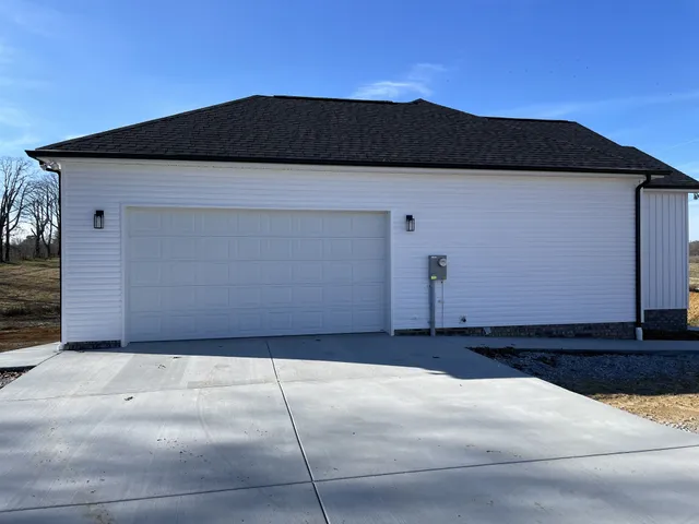 a view of a balcony with staircase