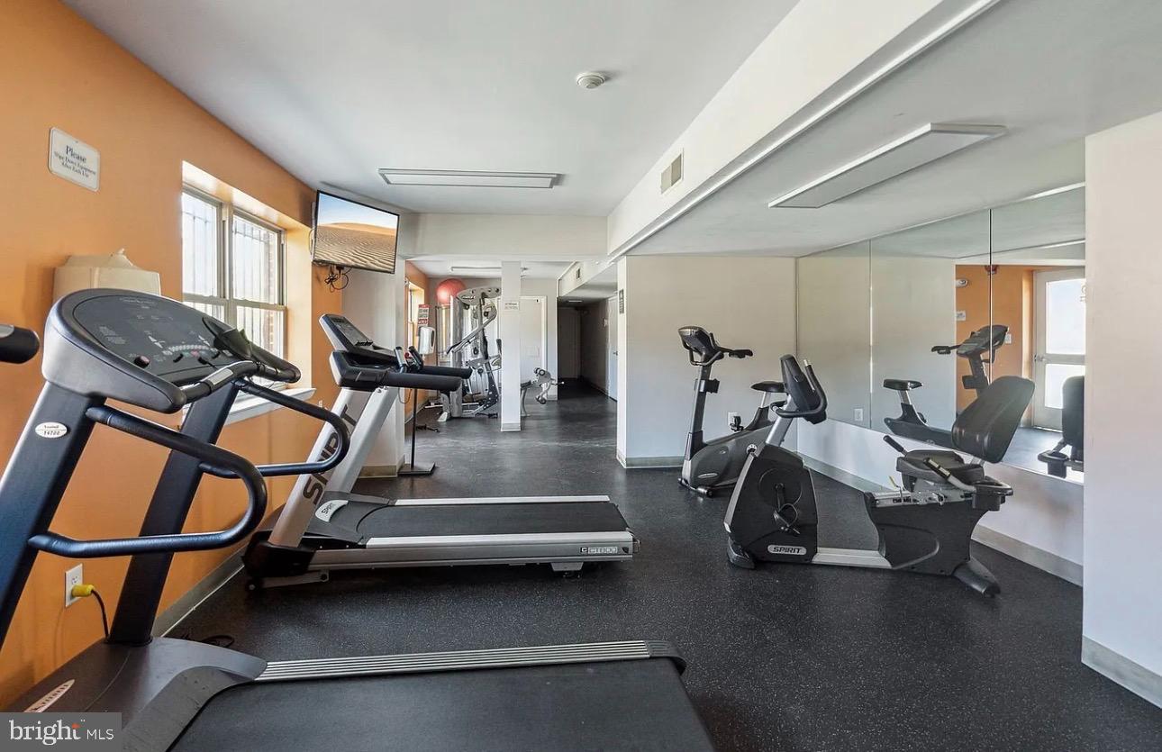 2655 Birney Place Southeast, Unit 101 Washington, DC 20020 - Photo 14 of 33 a view of a room with gym equipment