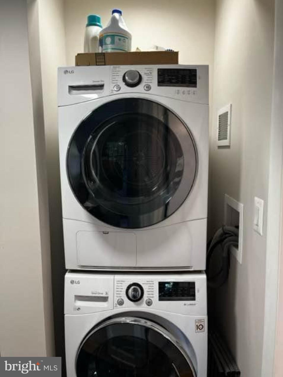 2655 Birney Place Southeast, Unit 101 Washington, DC 20020 - Photo 8 of 33 a utility room with dryer and washer